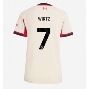 Liverpool Florian Wirtz #7 Bortatröja Kvinnor 2025-26 Kortärmad